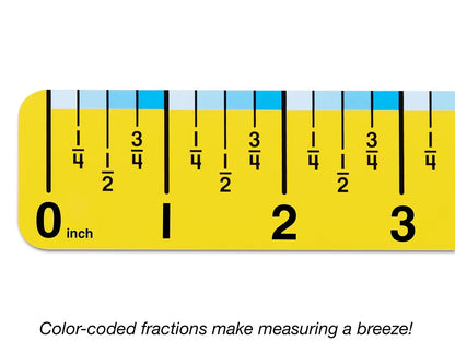 Easy-Read Rulers - Set of 30 - US 3935