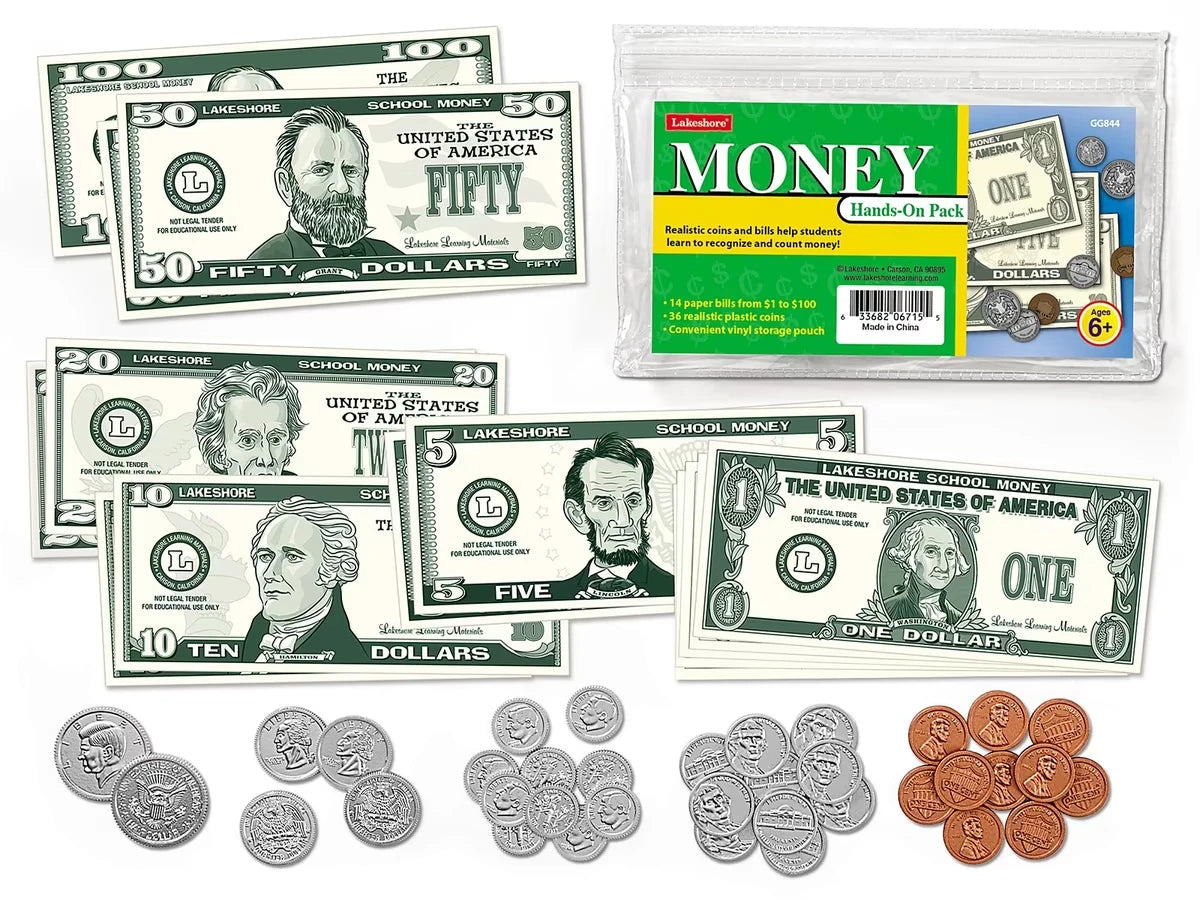 Money Hands-On Student Pack - US 9809