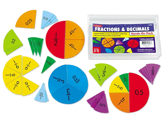 Fractions & Decimals Hands-On Student Pack - US 1887