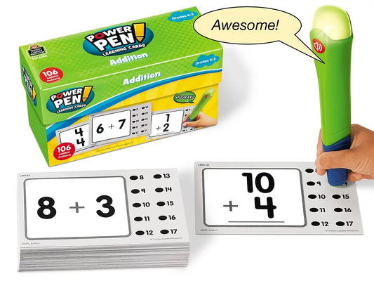 Addition Power Pen!® Quiz Cards - US 3652