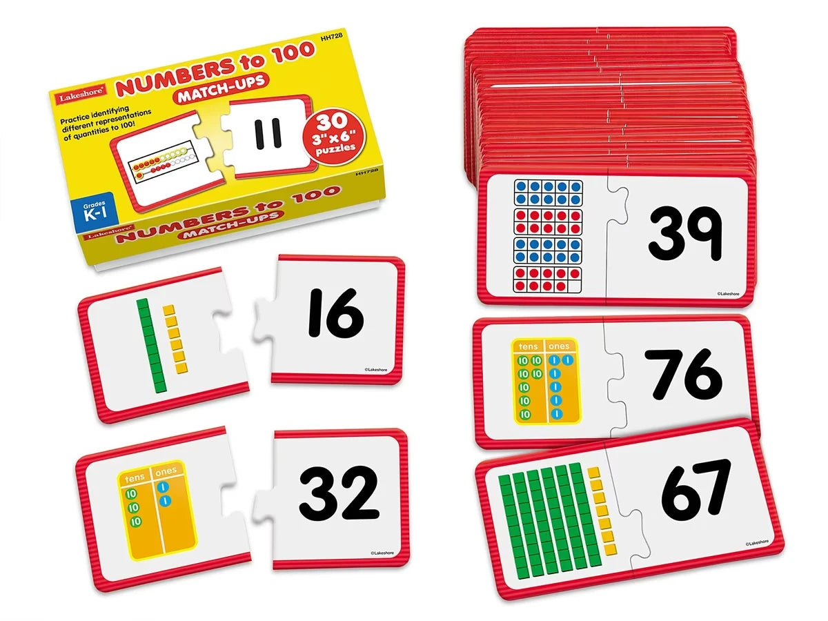 Numbers to 100 Match-Ups - US 4549