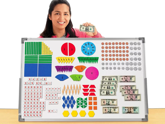 Magnetic Math Manipulatives Library - US 8183