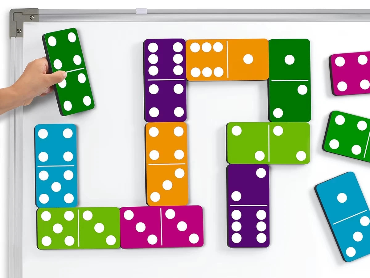 Giant Magnetic Dominoes - US 4732