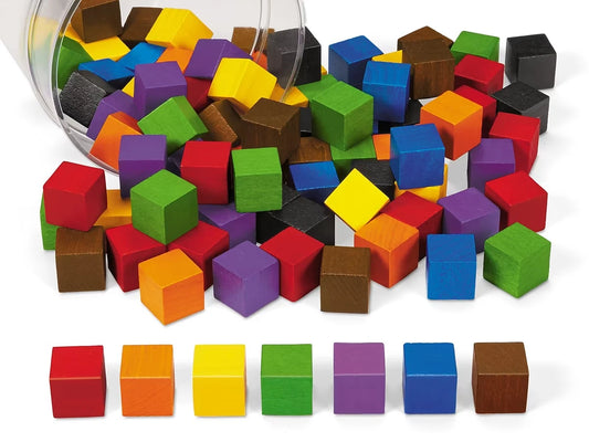 1" Color Cubes - US 3436