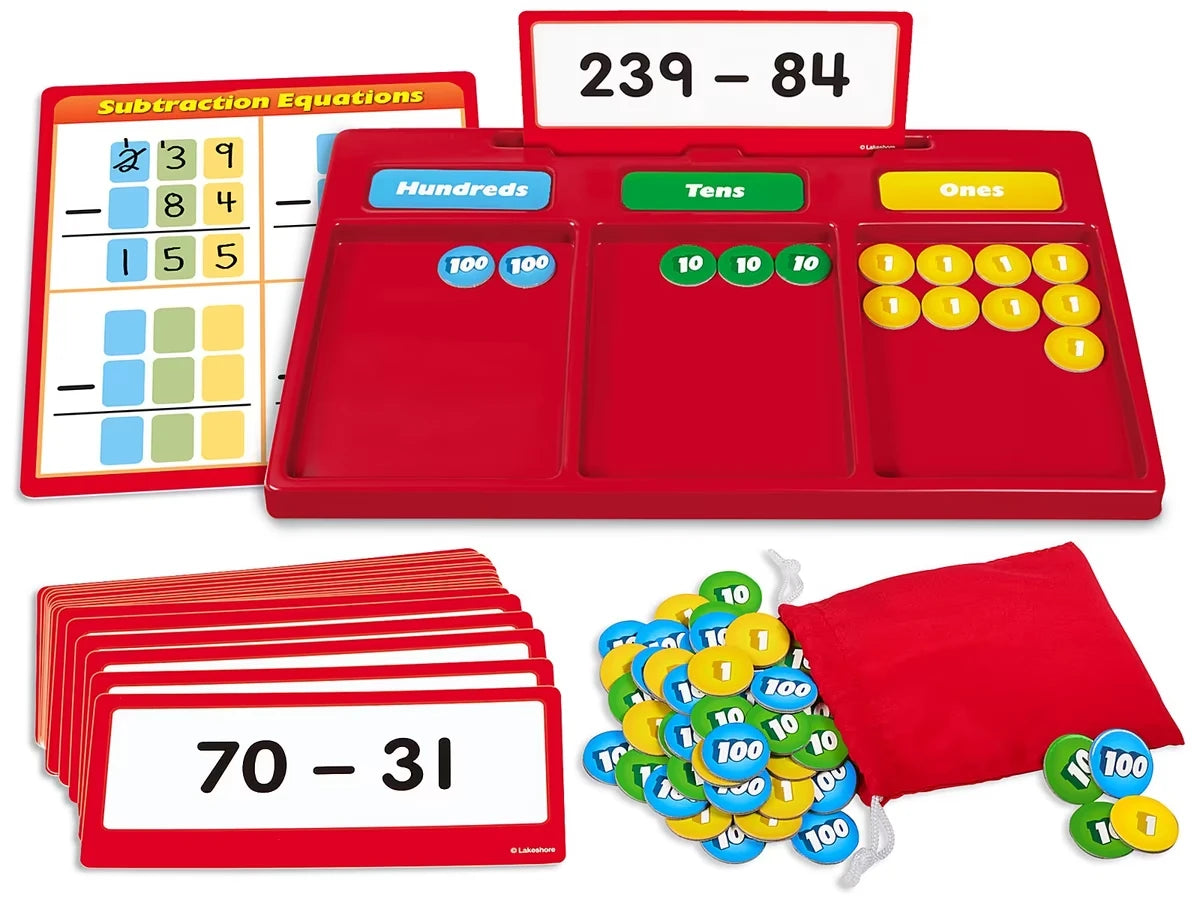 Hands-On Subtraction Regrouping Kit - US 2196