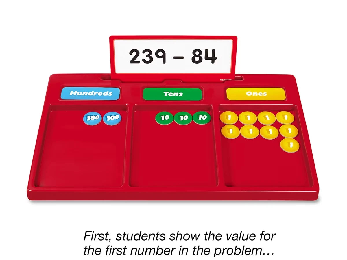 Hands-On Subtraction Regrouping Kit - US 2196