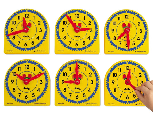 Student Gear Clocks - Set of 6 - US 4338