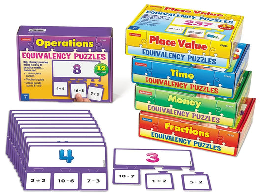 Math Equivalency Puzzles - Complete Set - US 6251
