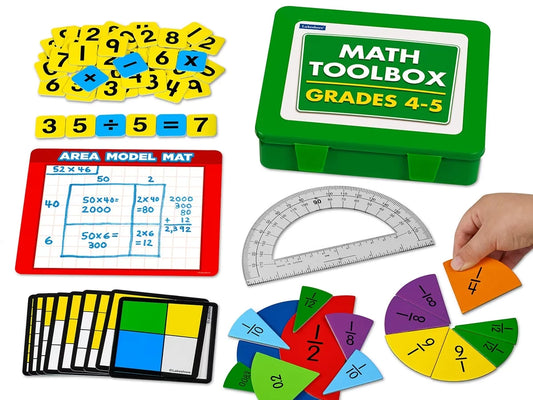 Math Manipulative Toolbox - Gr. 4-5 - US 5425