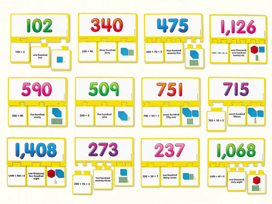 Place Value Equivalency Puzzles - US 7401