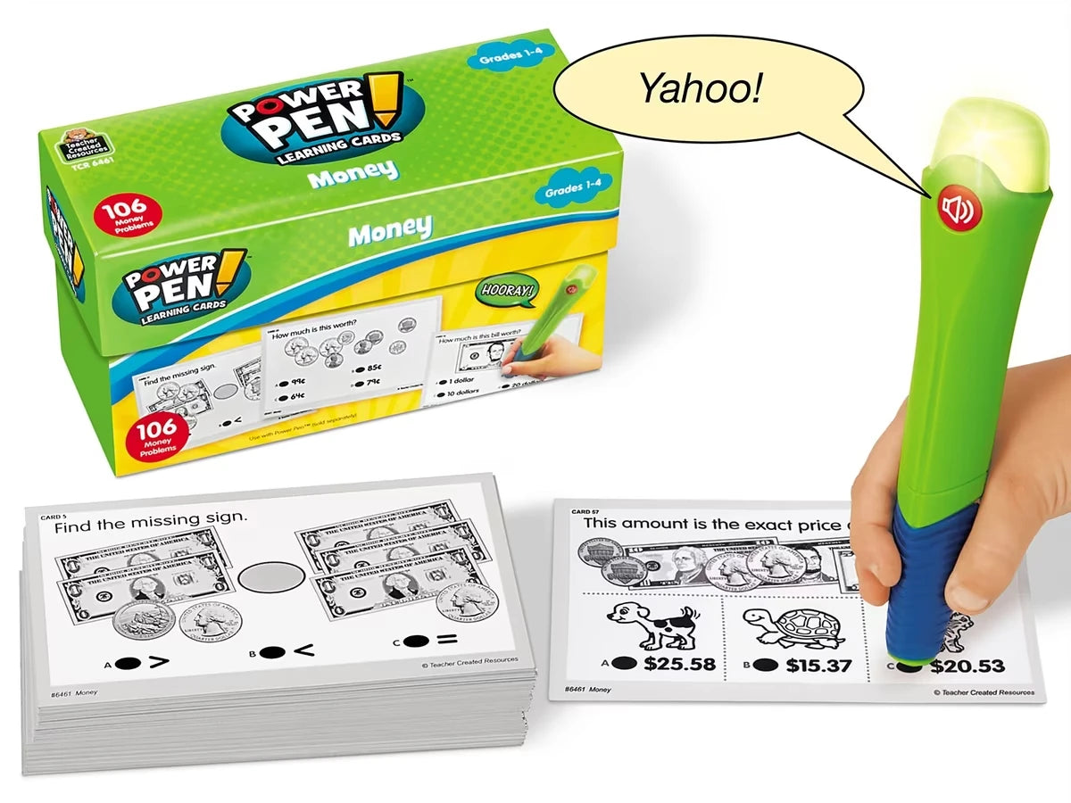 Money Power Pen!® Quiz Cards - US 9064