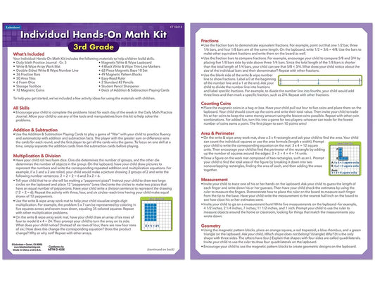 Individual Hands-On Math Kit – Gr. 3 - US 5806