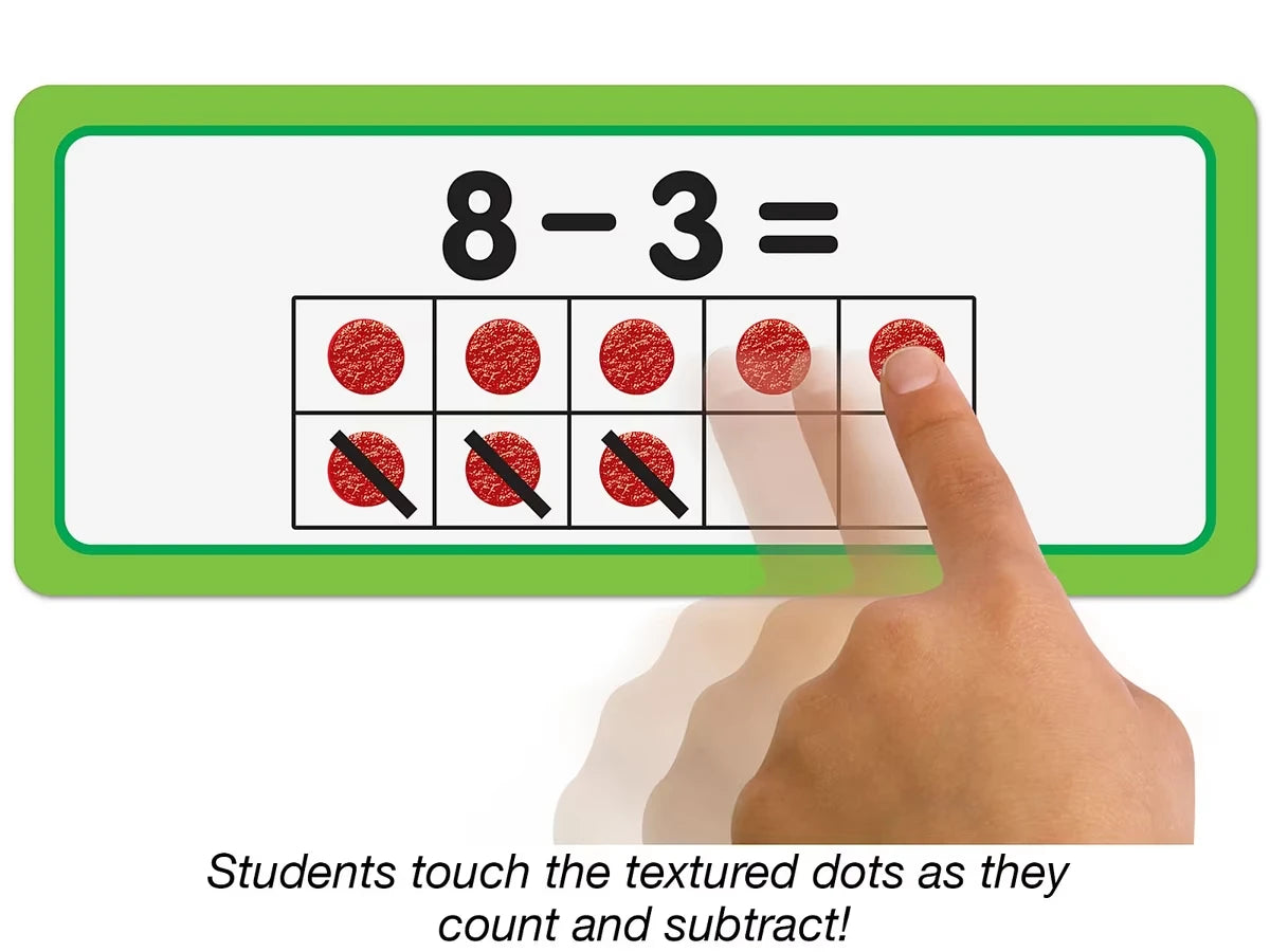 Touch & Match Sensory Subtraction Cards - US 6018