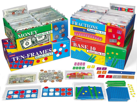 Hands-On Math Teaching Kits - K-Gr. 3 - Complete Set - US 7305