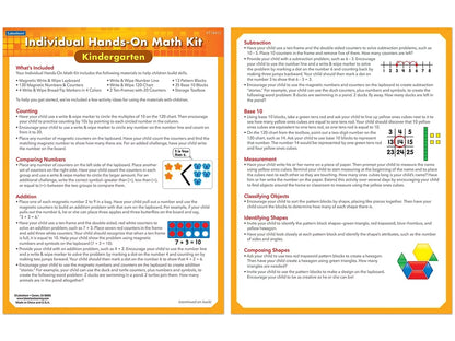 Individual Hands-On Math Kit – Kindergarten - US 7969