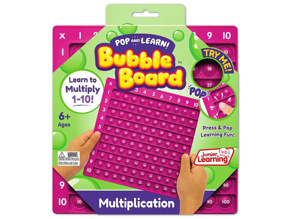Multiplication Pop & Learn™ Bubble Board - US 2694