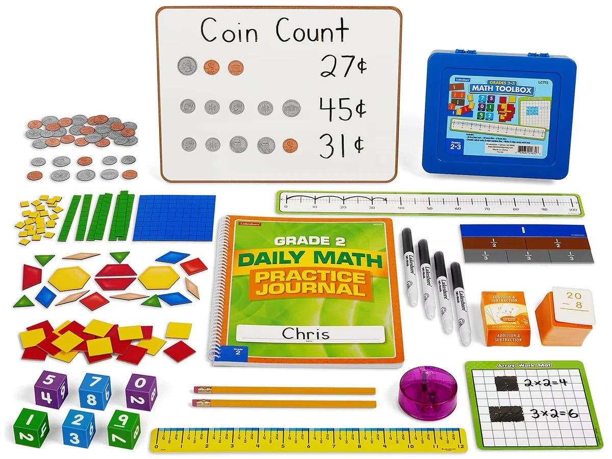 Individual Hands-On Math Kit – Gr. 2 - US 9103