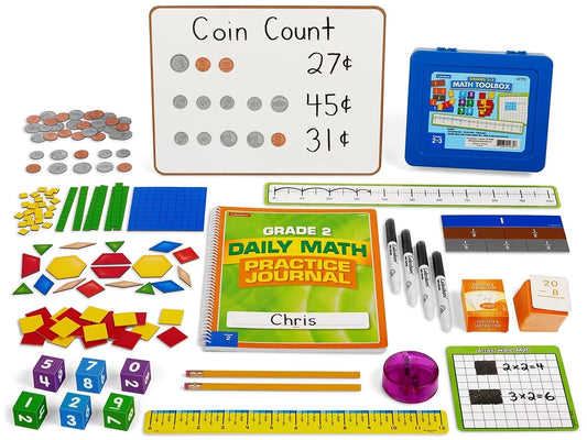 Individual Hands-On Math Kit – Gr. 2 - US 9103