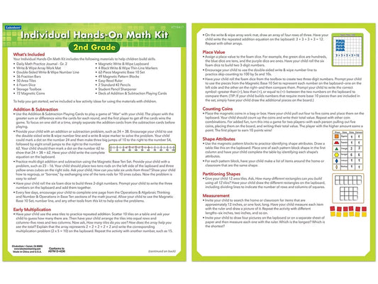 Individual Hands-On Math Kit – Gr. 2 - US 9103