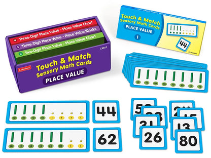 Touch & Match Sensory Place Value Cards - US 9142