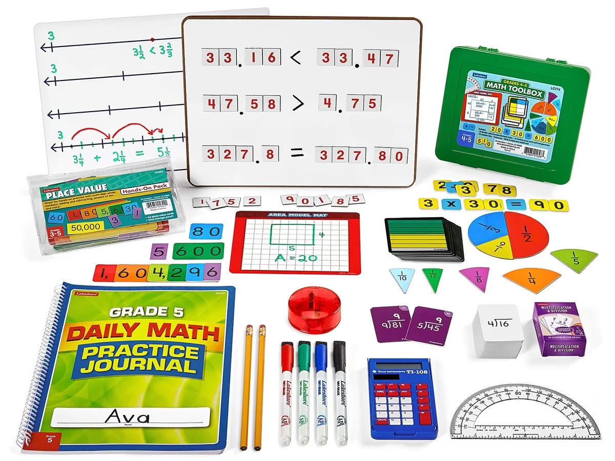 Individual Hands-On Math Kit – Gr. 5 - US 9414