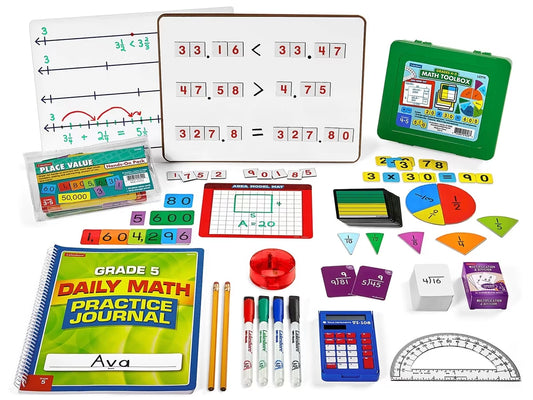 Individual Hands-On Math Kit – Gr. 5 - US 9414