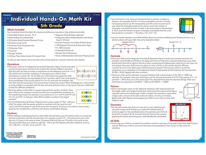 Individual Hands-On Math Kit – Gr. 5 - US 9414