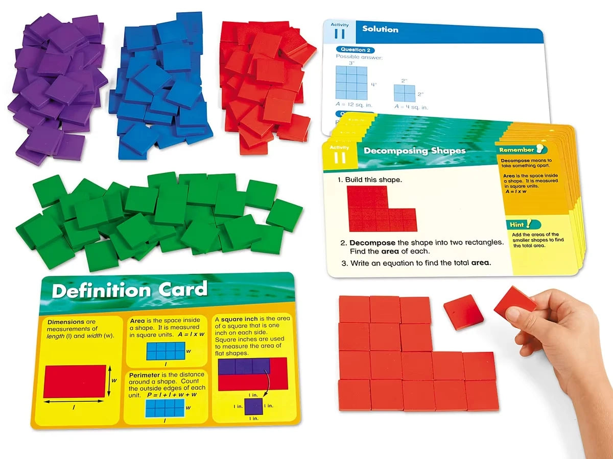 Build & Learn Area & Perimeter Kit - US 8310