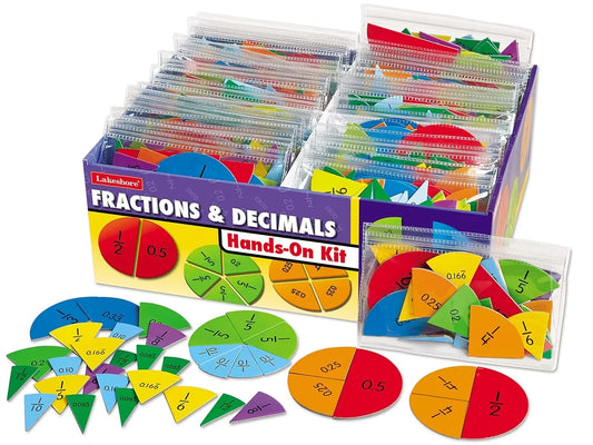 Fractions & Decimals Hands-On Teaching Kit - US 5986