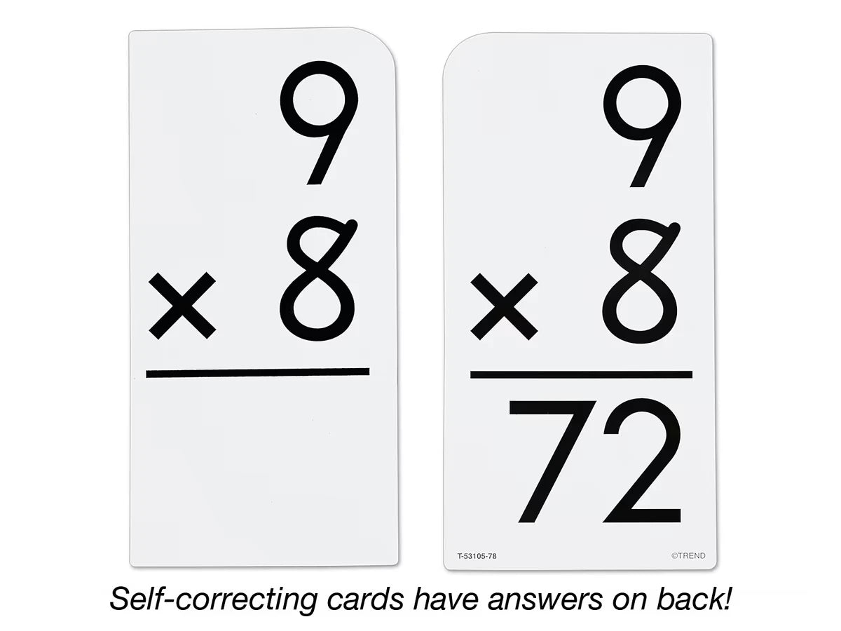Multiplication 0-12 Flash Cards- 91 Cards - US 1691