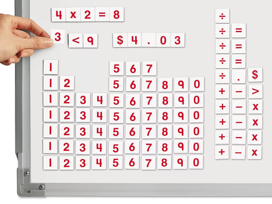 Magnetic Numerals & Operation Signs - US 7694
