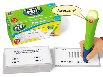 Place Value Power Pen!® Quiz Cards - US 9782