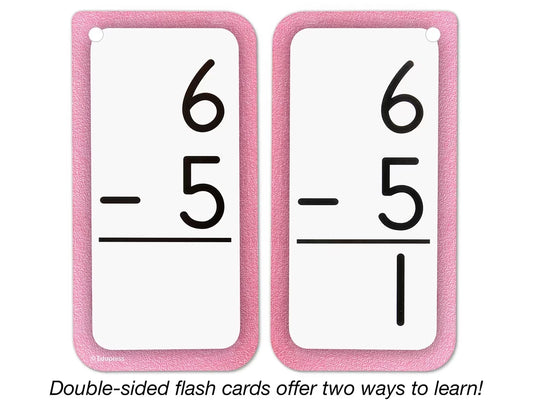 Subtraction All Facts 0-12 Flash Cards - US 9141