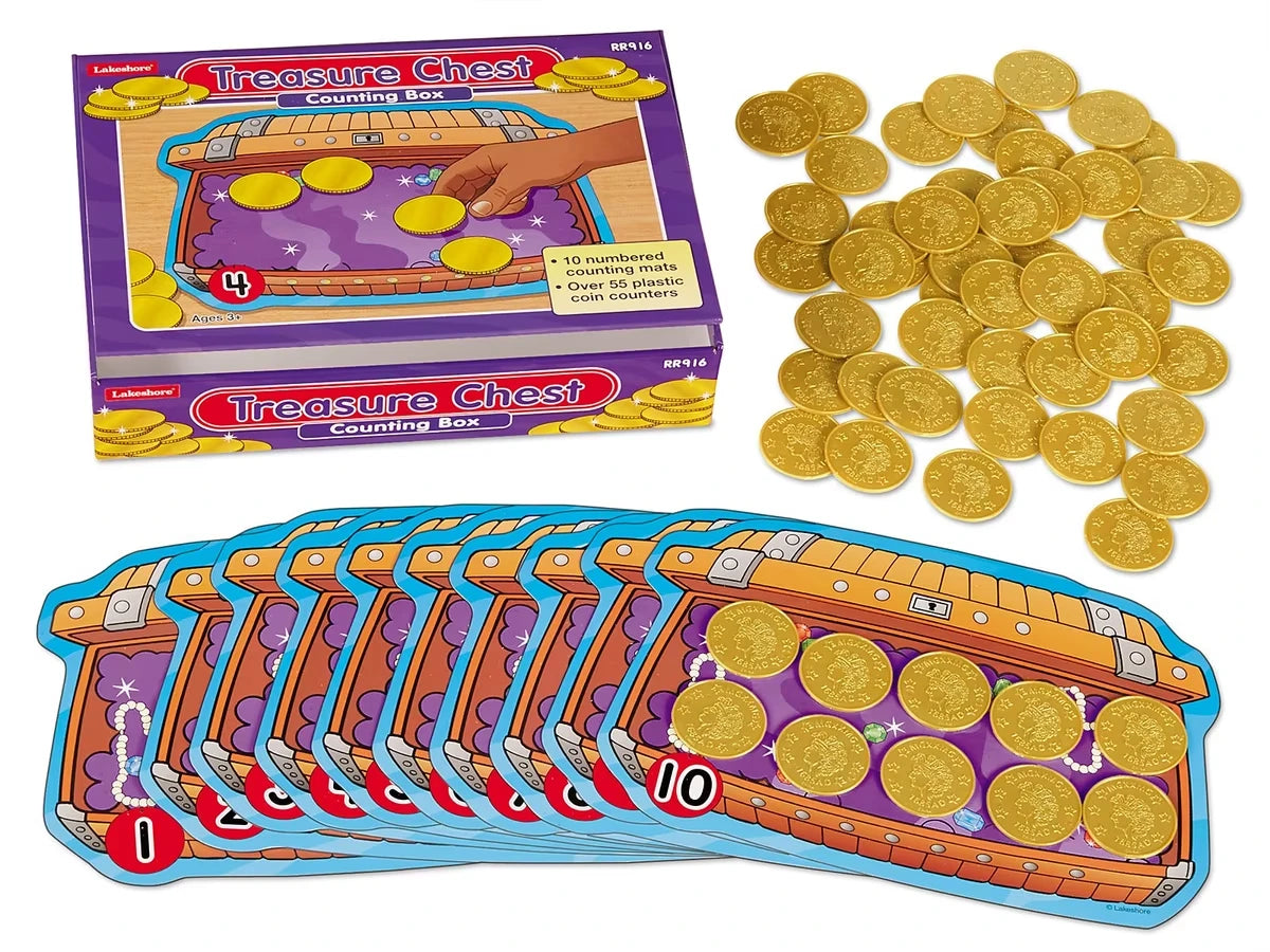 Treasure Chest Counting Box - US 8541