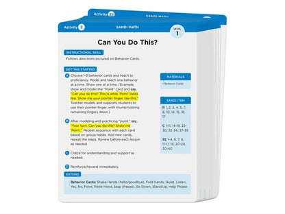 SANDI Instructional Kit: Math - Level 1 - US 9659