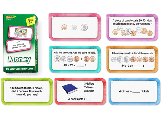 Money Flash Cards - US 9641