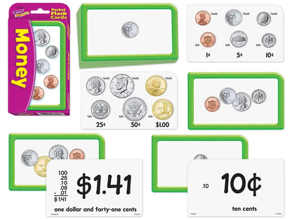 Money Pocket Flash Cards - US 1069
