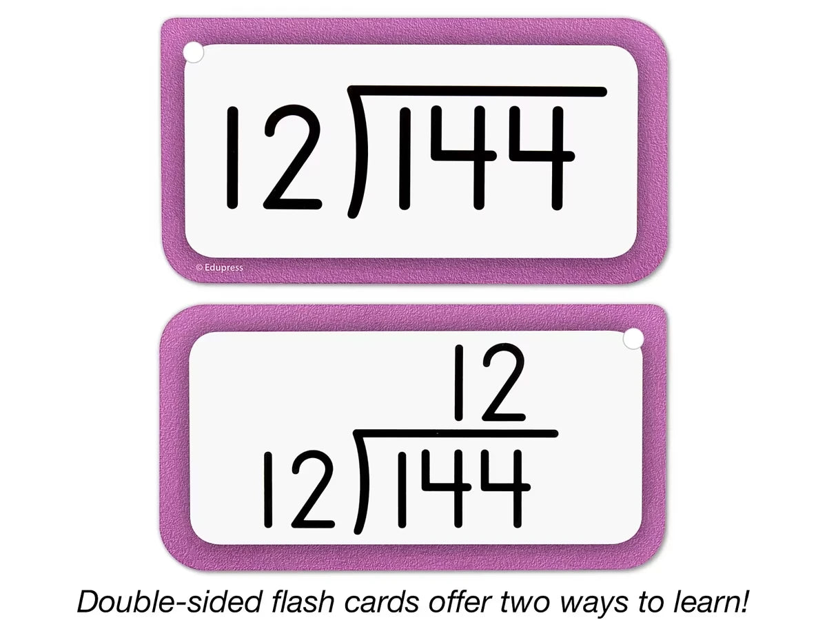 Division All Facts 0-12 Flash Cards - US 9245