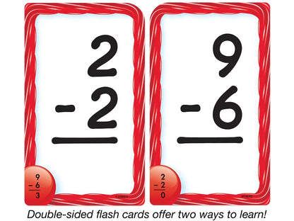 Subtraction 0-12 Pocket Flash Cards - US 5947