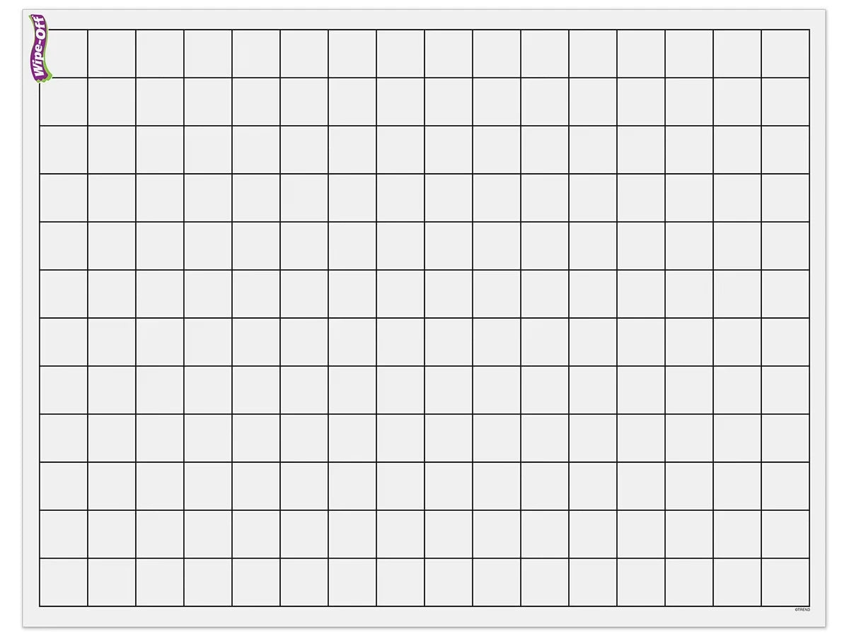 Giant Write & Wipe Graph & Array Chart - US 3890
