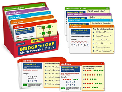 Bridge the Gap! Math Practice Cards - Gr. 1 - US 9959