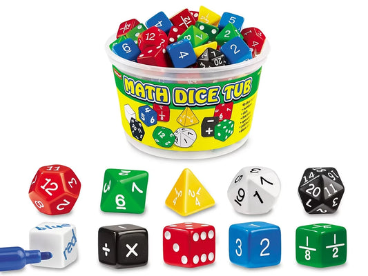 Math Dice Tub - US 6599