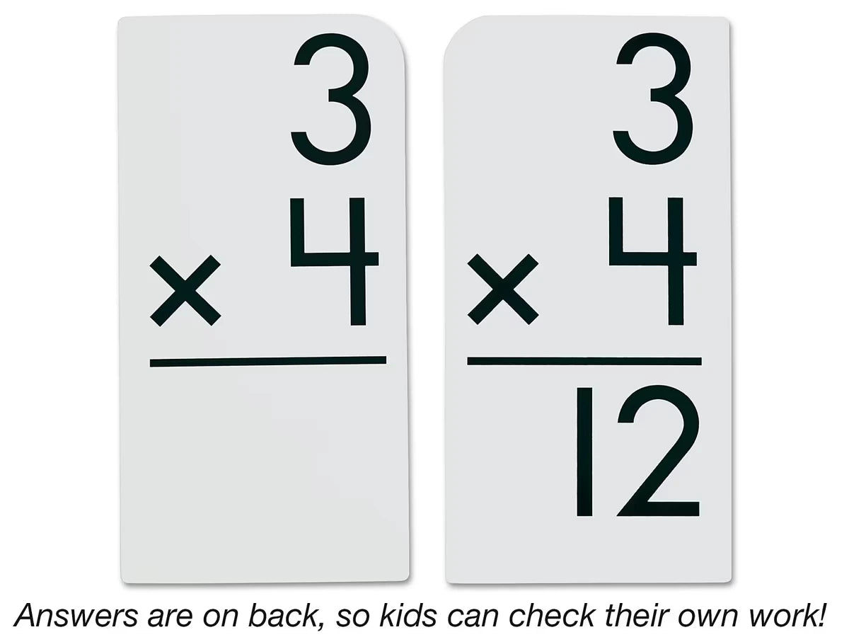 Multiplication All Facts 0-12 Flash Cards - US 9276