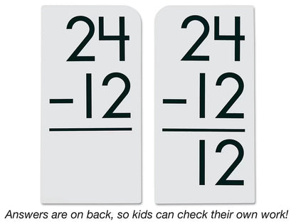 Subtraction All Facts 0-12 Flash Cards - US 3324