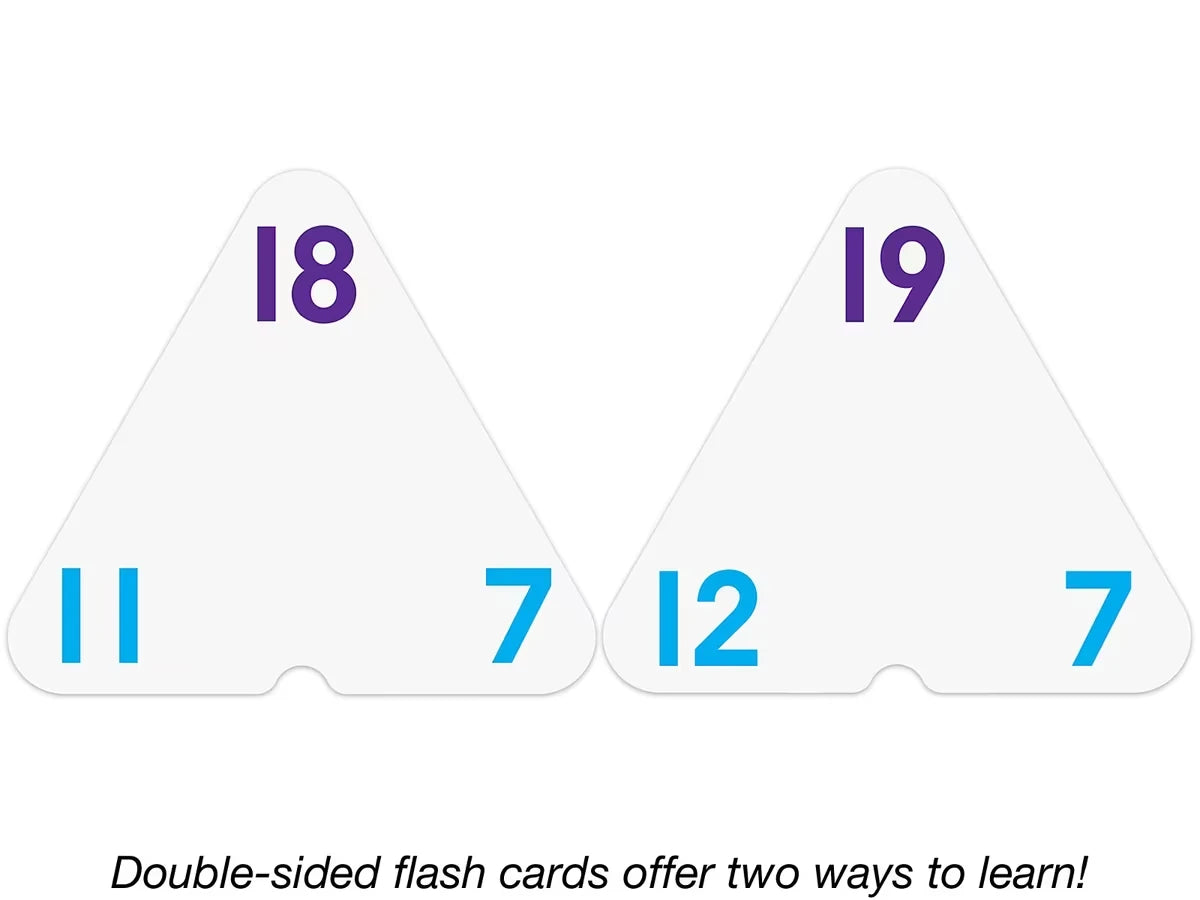 Addition & Subtraction Three-Corner® Flash Cards - US 3097