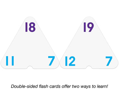 Addition & Subtraction Three-Corner® Flash Cards - US 3097