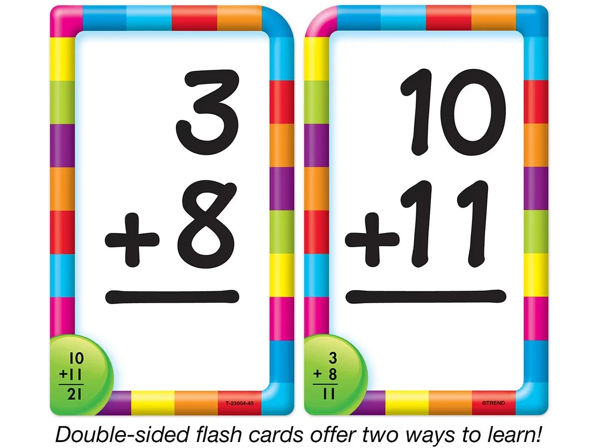 Addition 0-12 Pocket Flash Cards - US 8791