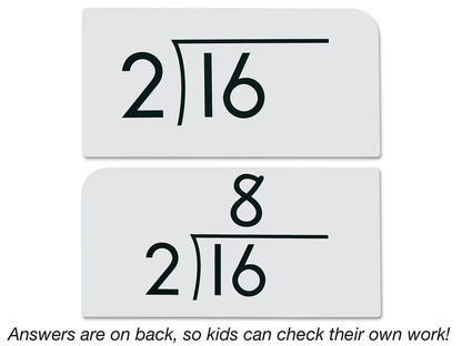 Division All Facts 0-12 Flash Cards - US 8542