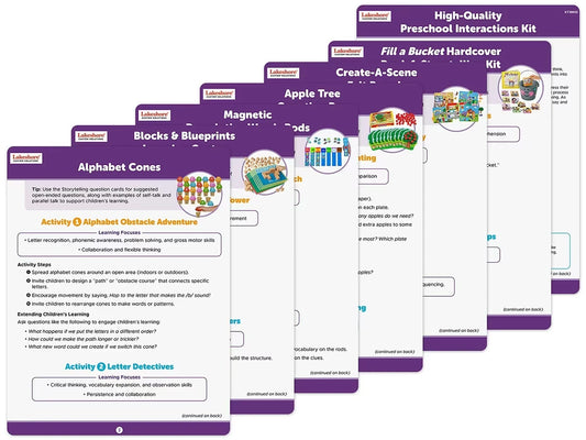 High-Quality Preschool Interactions Kit - US 5043
