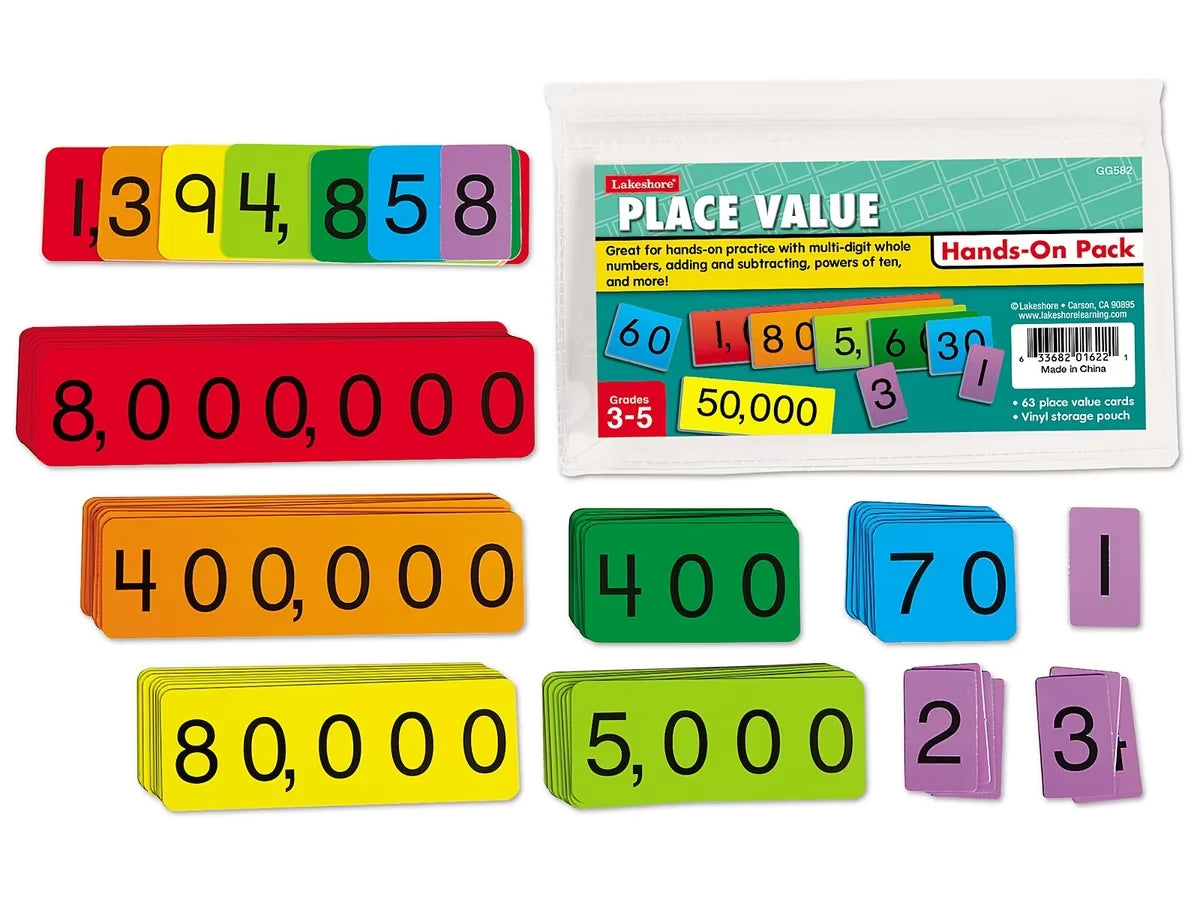 Place Value Hands-On Student Pack - US 8351